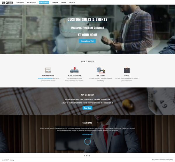 Uncuffed Clothing | 3 Steps Ahead Technology
